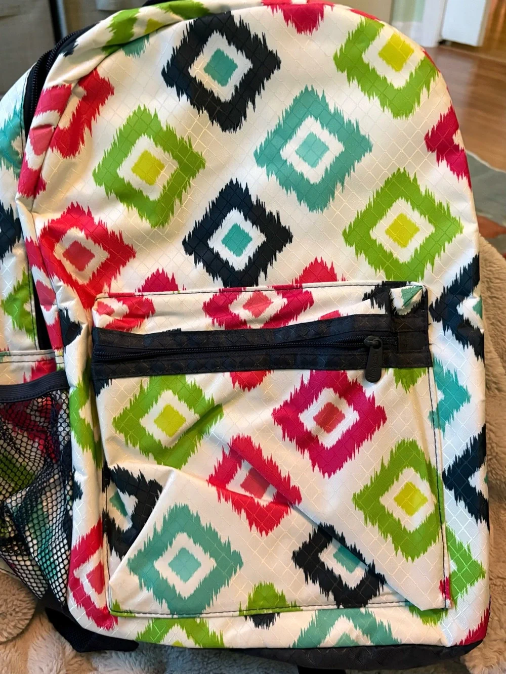thirty-one Geometric Diamond Print Backpack